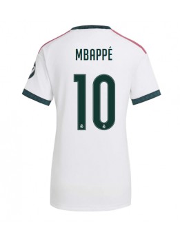 Ženski Nogometna dresi replika Real Madrid Kylian Mbappe #10 Domači 2026-27 Kratek rokav Ženski Nogometna dresi replika Real Madrid Kylian Mbappe #10 Domači 2026-27 Kratek rokav